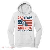 250 Years Strong USA, Happy 250th Birthday USA, America 250th Anniversary Women's Hoodie thumb 0