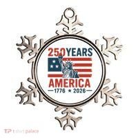 250 Years Strong USA, Happy 250th Birthday USA, America 250th Anniversary Ornament thumb 0