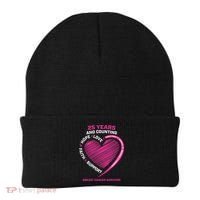 25 Year Survivor Funny Gift Mom Pink Breast Cancer Survivor Gift Beanie thumb 0