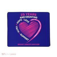 25 Year Survivor Funny Gift Mom Pink Breast Cancer Survivor Gift Mousepad thumb 0