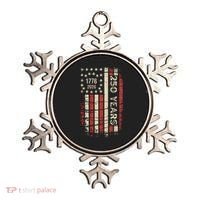 250 Years USA Anniversary 1776-2026 American Flag Ornament thumb 0