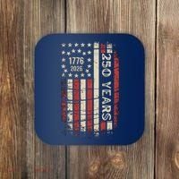 250 Years USA Anniversary 1776-2026 American Flag Coaster thumb 0