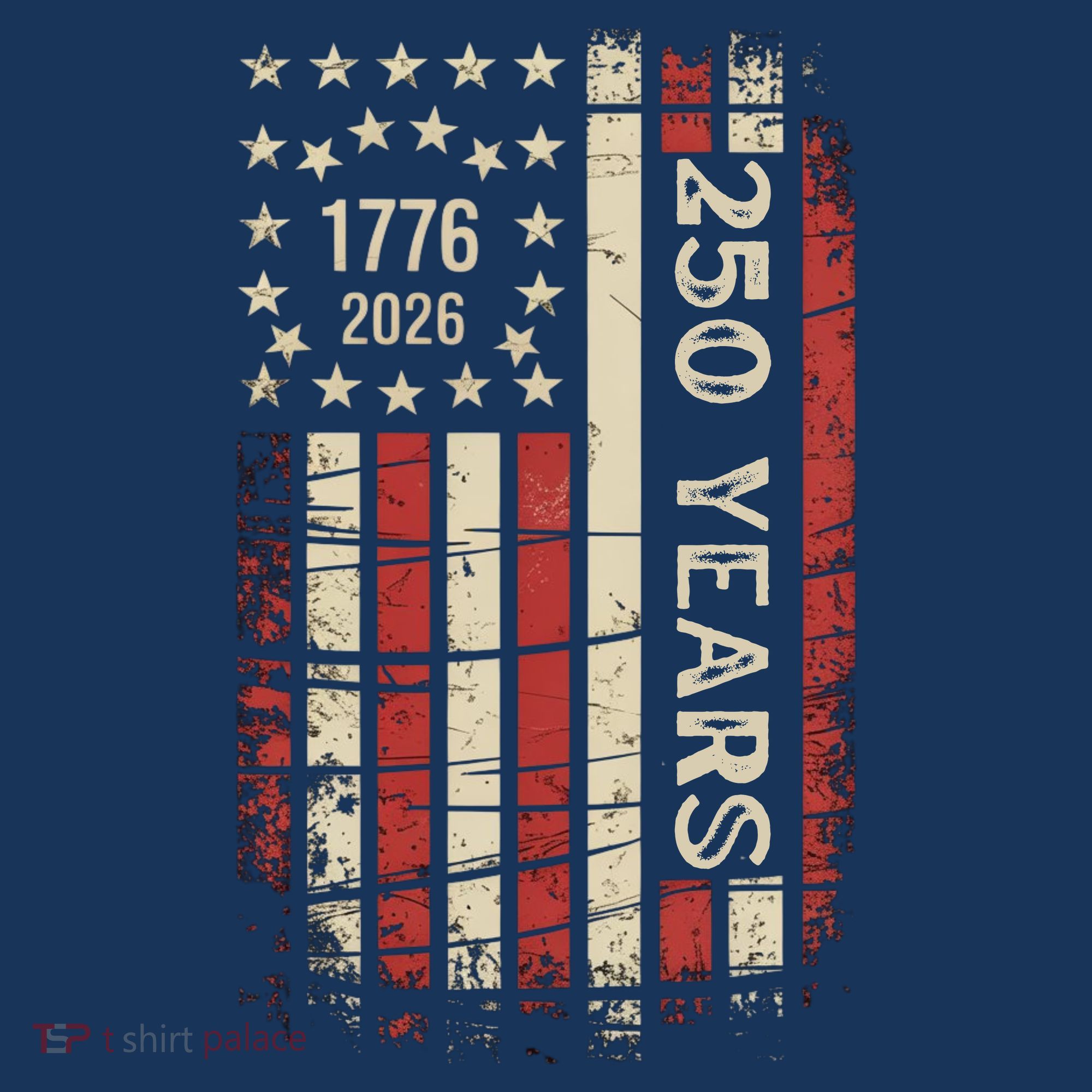 250 Years USA Anniversary 1776-2026 American Flag Women's Tank Top