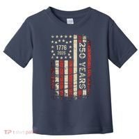 250 Years USA Anniversary 1776-2026 American Flag Toddler T-Shirt thumb 0