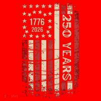 250 Years USA Anniversary 1776-2026 American Flag Santa Hat thumb 1