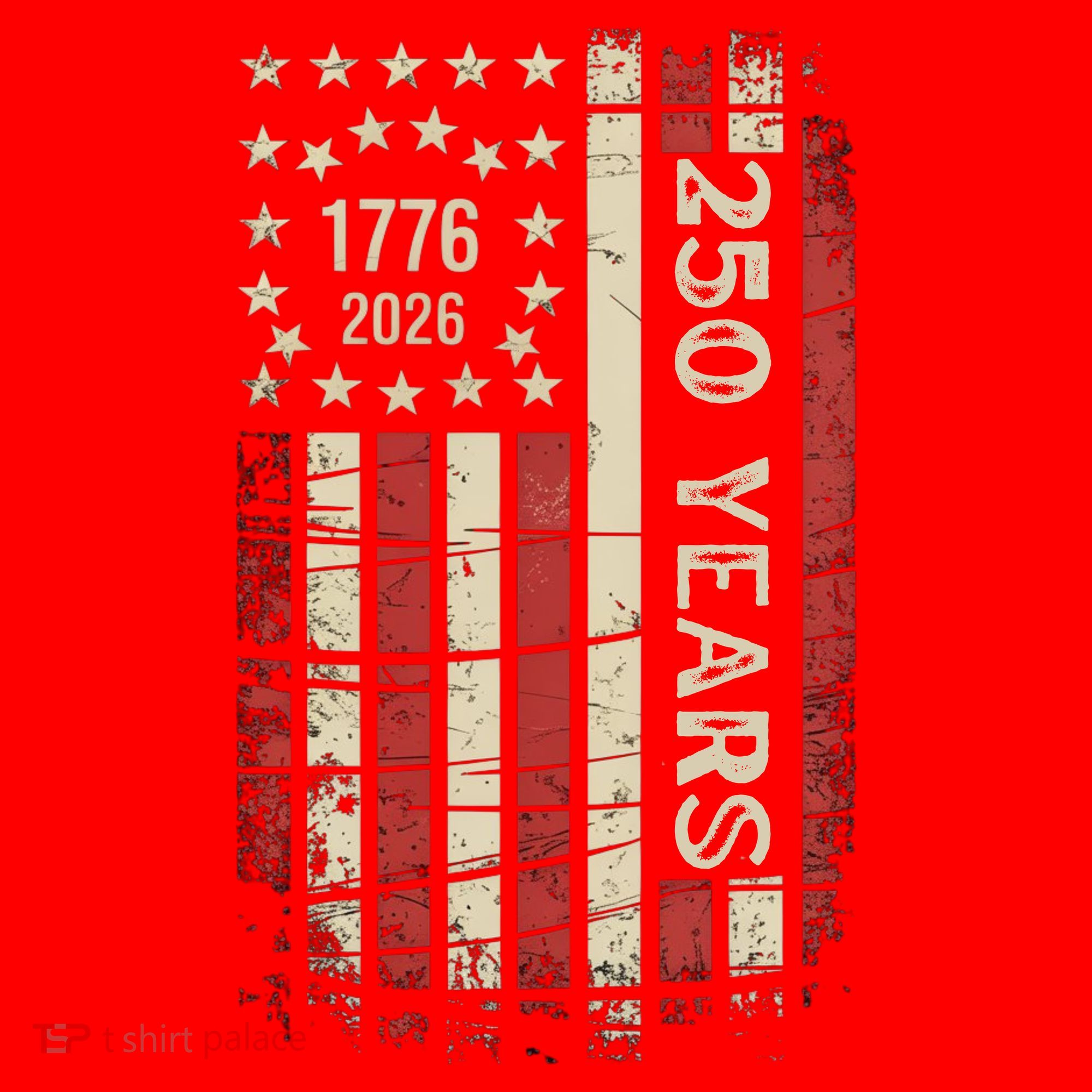 250 Years USA Anniversary 1776-2026 American Flag Santa Hat