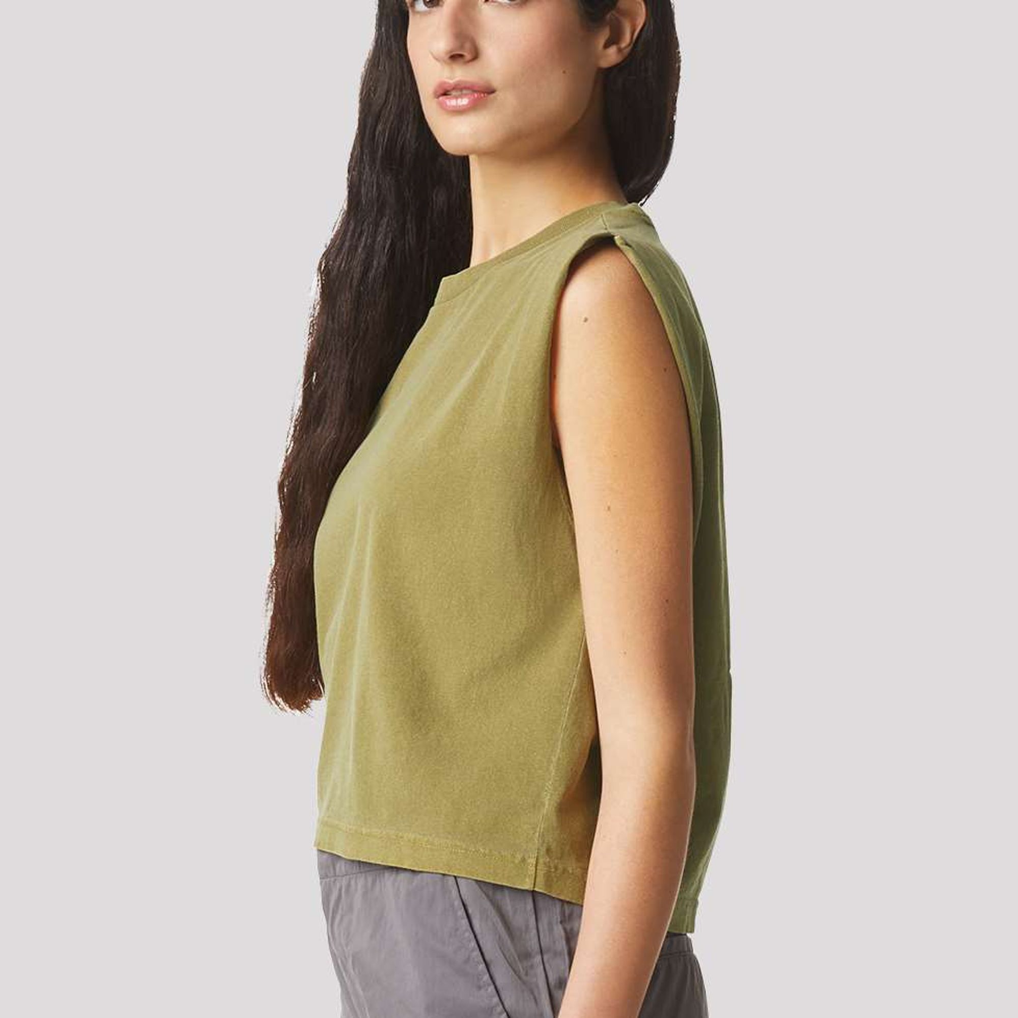 250 Years USA 1776-2026 America 250th Anniversary Garment-Dyed Women's Muscle Tee