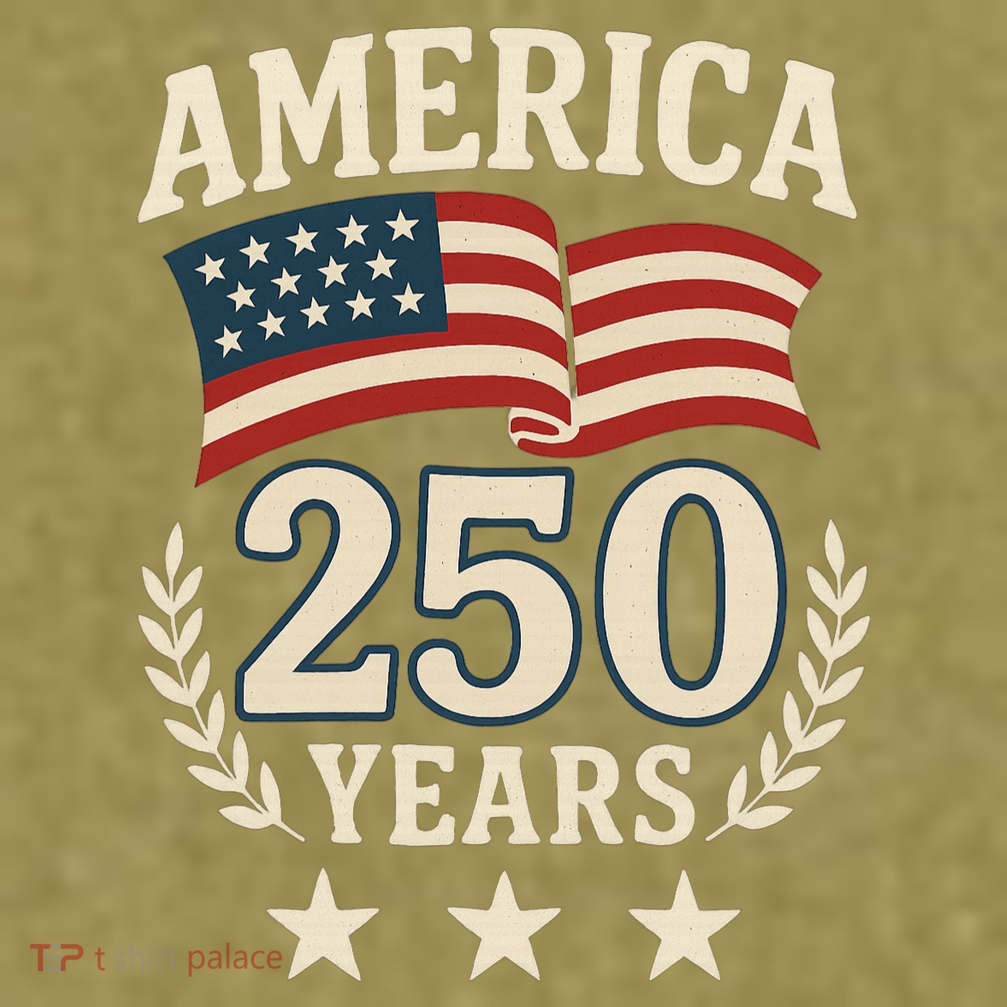 250 Years USA 1776-2026 America 250th Anniversary Garment-Dyed Women's Muscle Tee