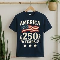 250 Years USA 1776-2026 America 250th Anniversary T-Shirt thumb 2