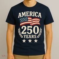 250 Years USA 1776-2026 America 250th Anniversary T-Shirt thumb 3