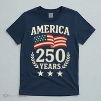 250 Years USA 1776-2026 America 250th Anniversary T-Shirt thumb 5