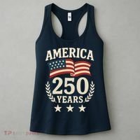 250 Years USA 1776-2026 America 250th Anniversary Women's Tank Top thumb 3