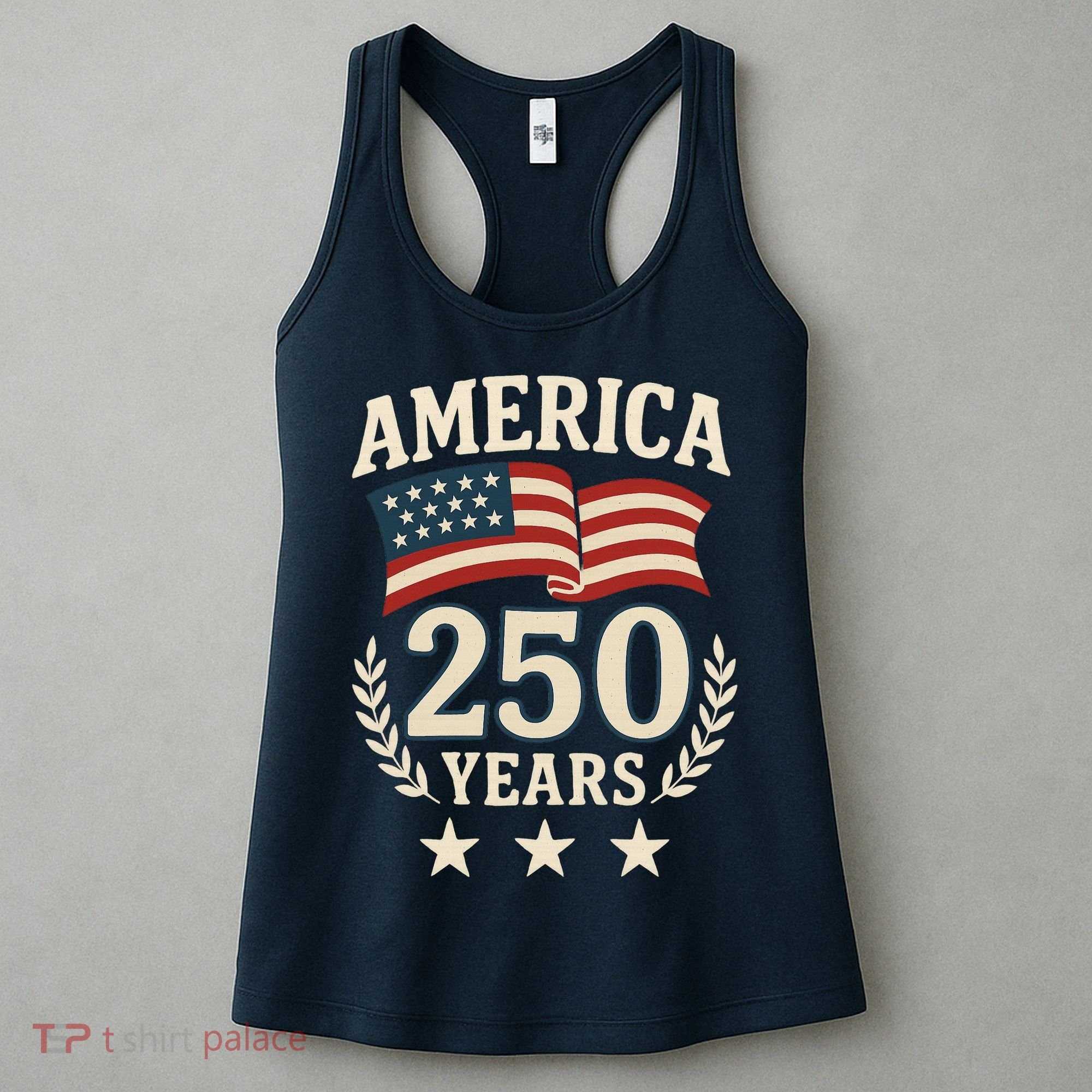 250 Years USA 1776-2026 America 250th Anniversary Women's Tank Top