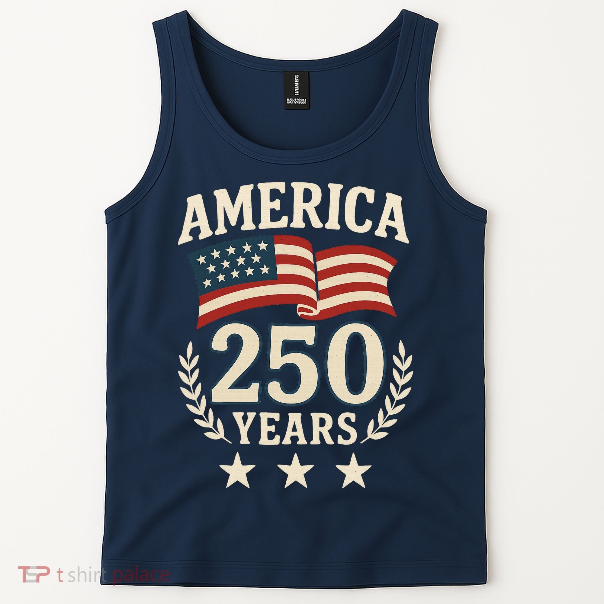250 Years USA 1776-2026 America 250th Anniversary Tank Top