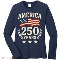 250 Years USA 1776-2026 America 250th Anniversary Women's Long Sleeve Shirt thumb 0
