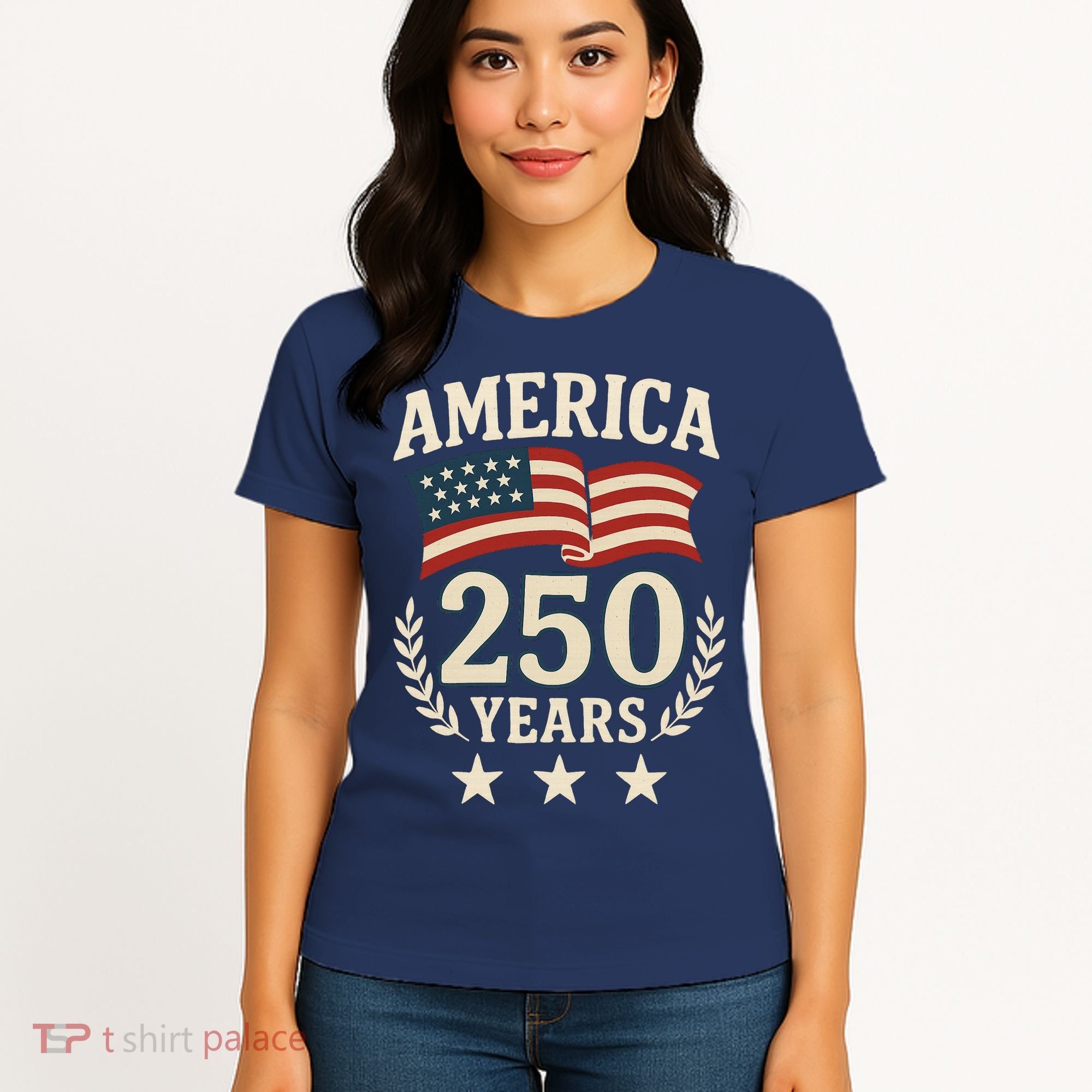 250 Years USA 1776-2026 America 250th Anniversary Women's T-Shirt