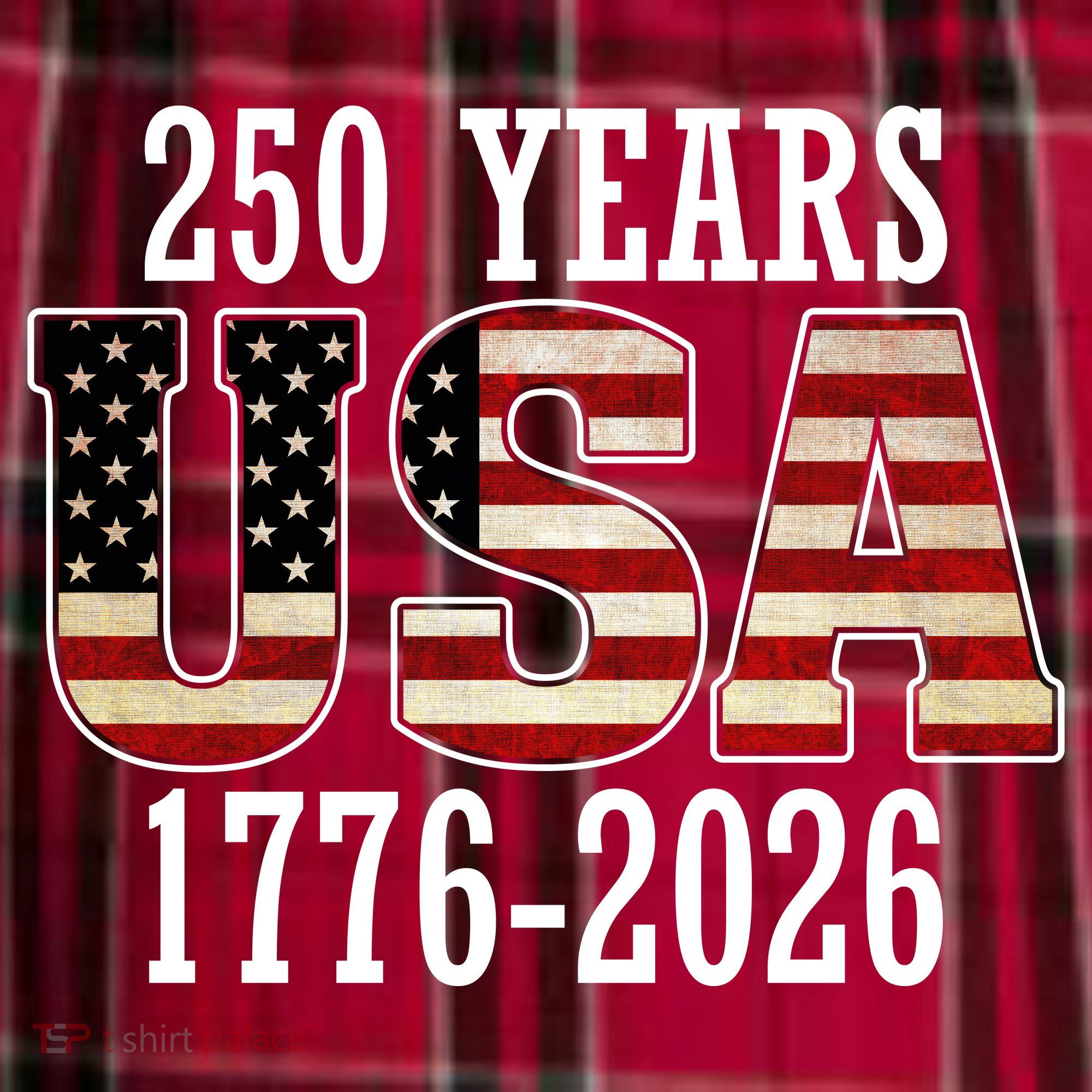 250 Years USA 1776-2026 250th Anniversary Men's Flannel Plaid Pajama Pants