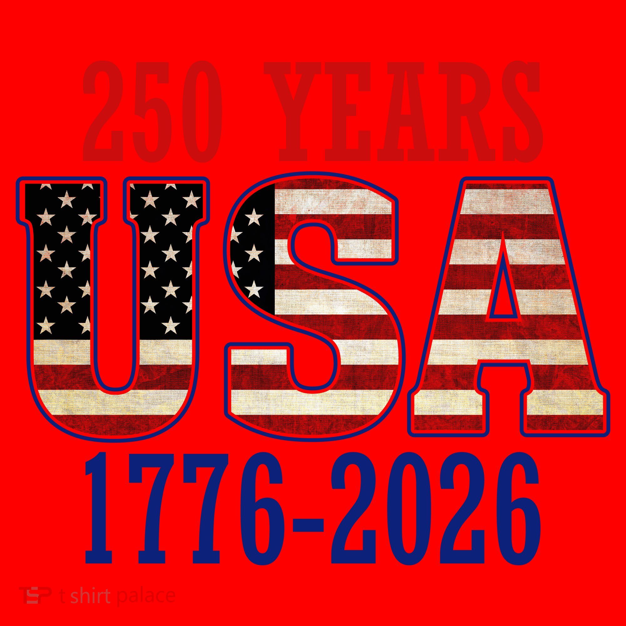 250 Years USA 1776-2026 250th Anniversary Santa Hat