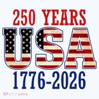 250 Years USA 1776-2026 250th Anniversary Comfort Colors Garment-Dyed Hooded Sweatshirt thumb 2