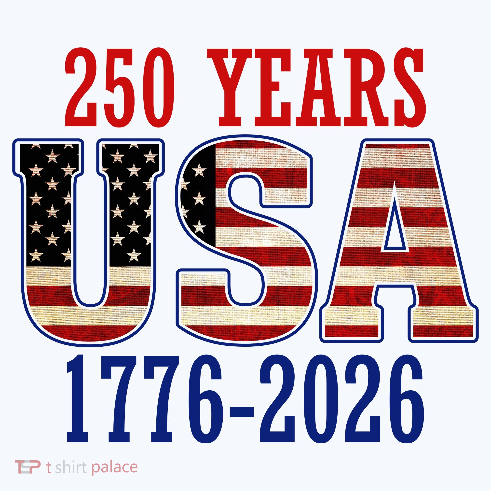 250 Years USA 1776-2026 250th Anniversary Comfort Colors Garment-Dyed Hooded Sweatshirt