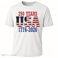 250 Years USA 1776-2026 250th Anniversary Cooling Performance Crew T-Shirt thumb 0
