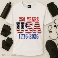 250 Years USA 1776-2026 250th Anniversary Cooling Performance Crew T-Shirt thumb 3