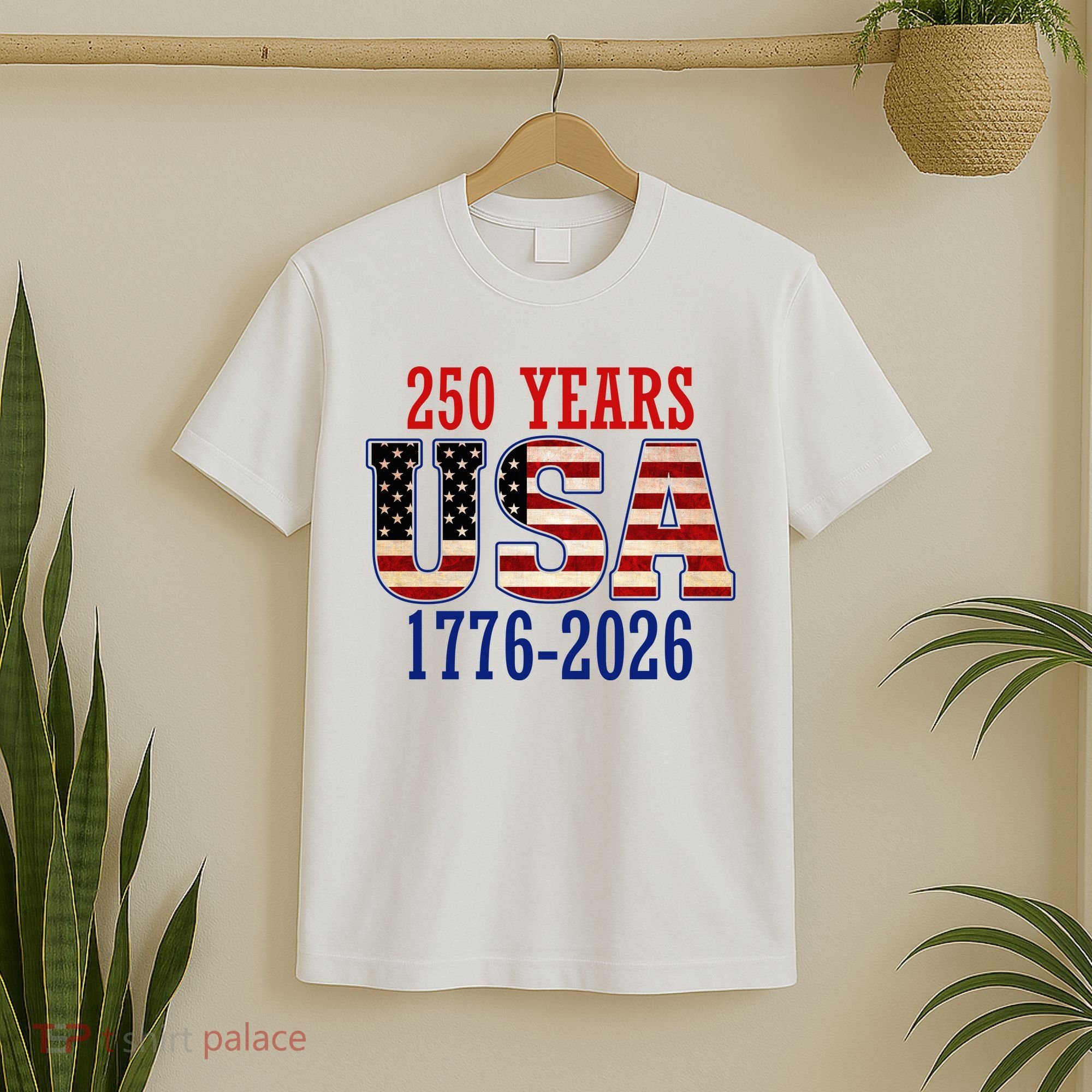 250 Years USA 1776-2026 250th Anniversary T-Shirt