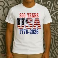 250 Years USA 1776-2026 250th Anniversary T-Shirt thumb 3