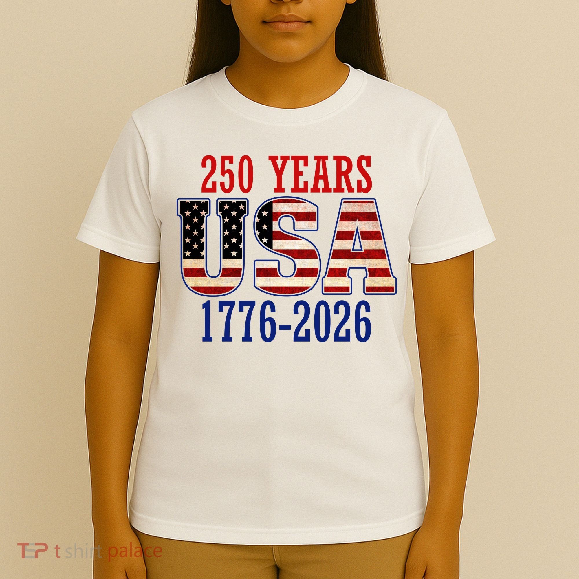 250 Years USA 1776-2026 250th Anniversary T-Shirt