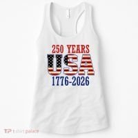 250 Years USA 1776-2026 250th Anniversary Women's Tank Top thumb 0