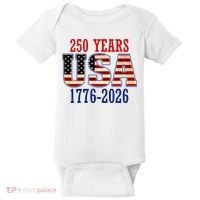 250 Years USA 1776-2026 250th Anniversary Baby Bodysuit thumb 0