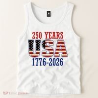 250 Years USA 1776-2026 250th Anniversary Tank Top thumb 2