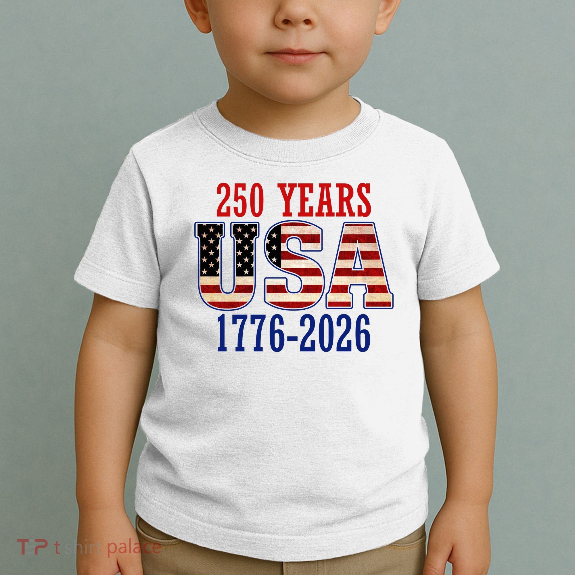 250 Years USA 1776-2026 250th Anniversary Toddler T-Shirt