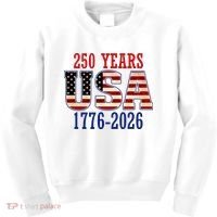 250 Years USA 1776-2026 250th Anniversary Kids Sweatshirt thumb 0