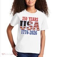 250 Years USA 1776-2026 250th Anniversary Kids T-Shirt thumb 2