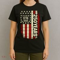 250 Years USA Anniversary America 1776 Flag T-Shirt thumb 4