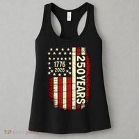 250 Years USA Anniversary America 1776 Flag Women's Tank Top thumb 3