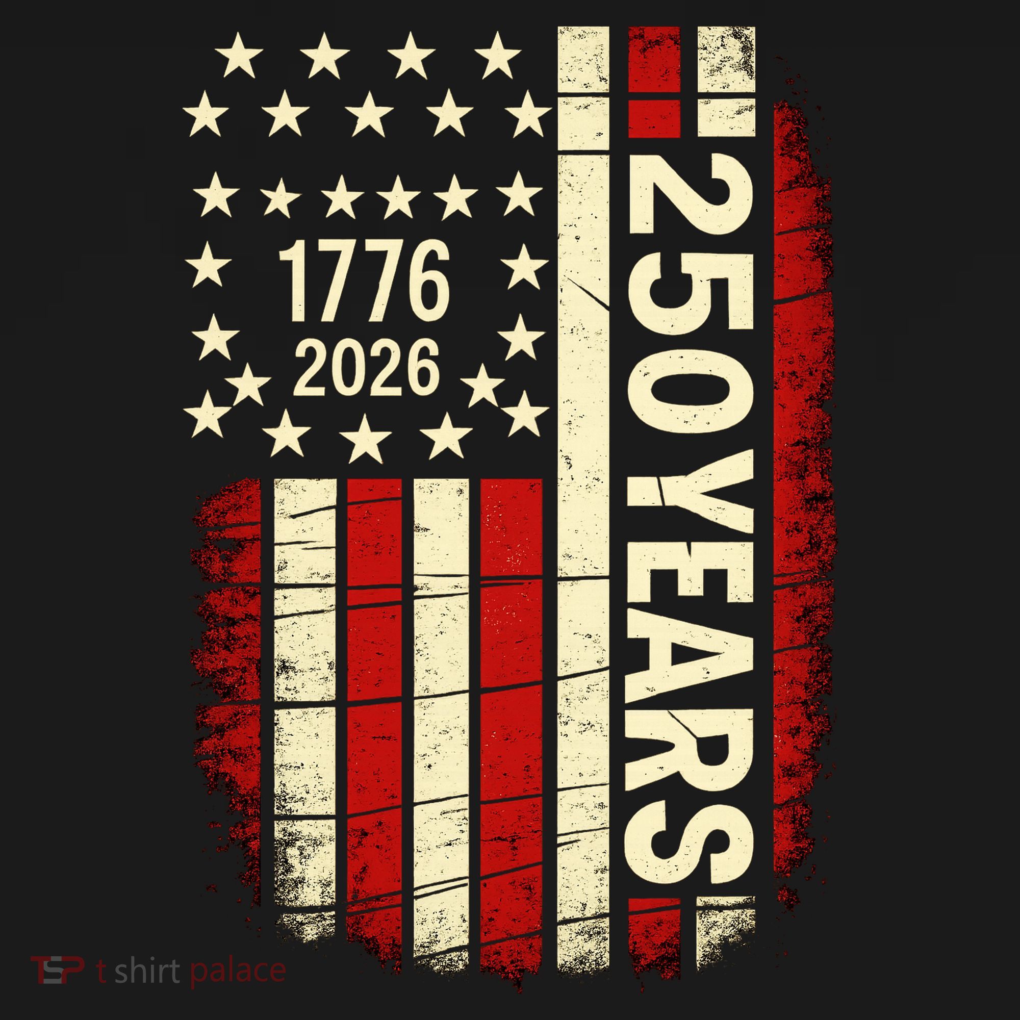 250 Years USA Anniversary America 1776 Flag Women's Tank Top