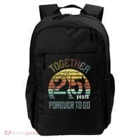 25th Years Wedding Anniversary Gifts For Couples Matching Backpack thumb 0