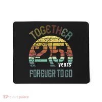 25th Years Wedding Anniversary Gifts For Couples Matching Mousepad thumb 0