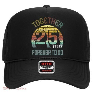 25th Years Wedding Anniversary Gifts For Couples Matching Hat