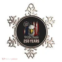 250 Years We The People Bald Eagle American Flag Ornament thumb 0