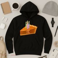3.14 Happy Pi Day March 14 Birthday Slice Of Pie Hoodie thumb 3