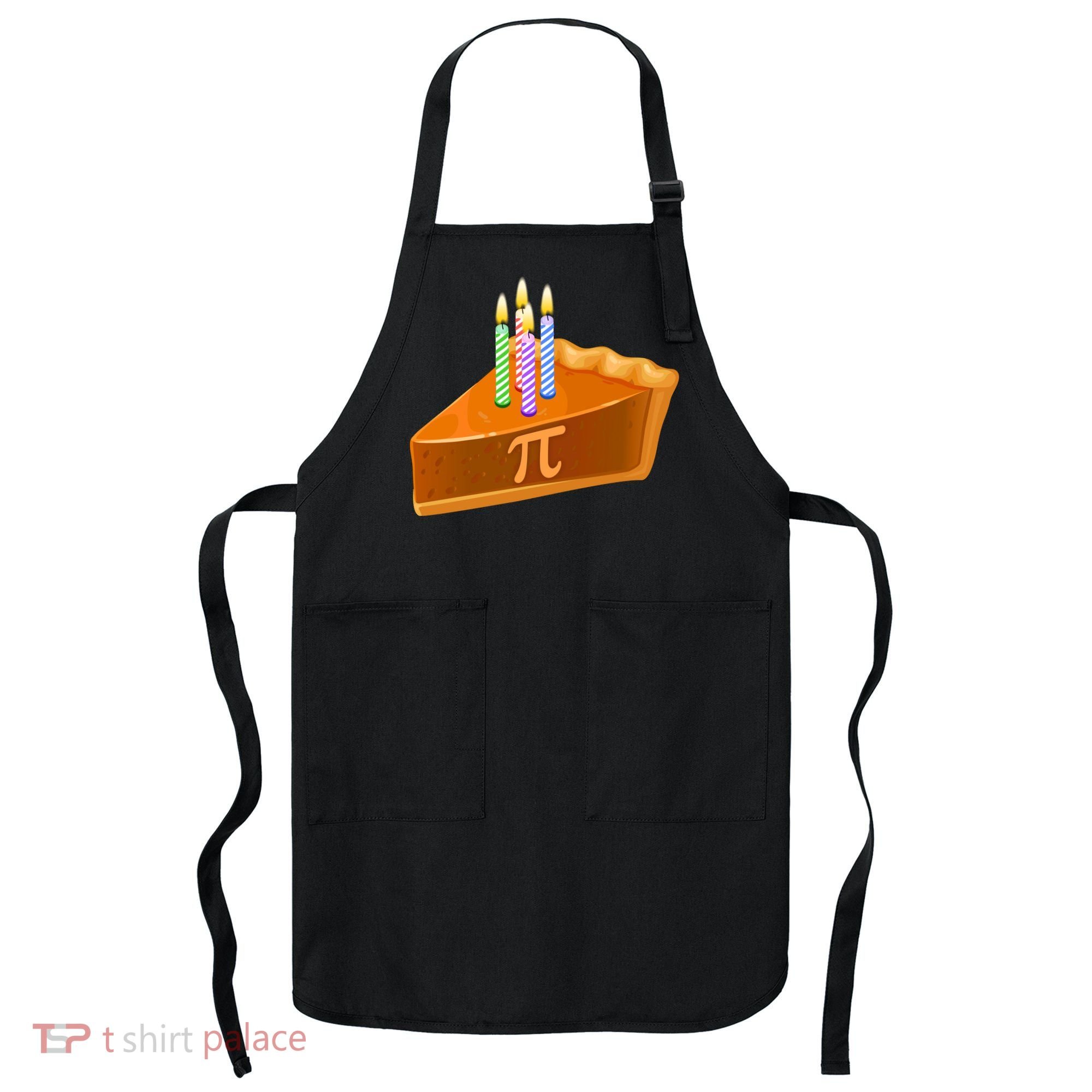 3.14 Happy Pi Day March 14 Birthday Slice Of Pie Apron