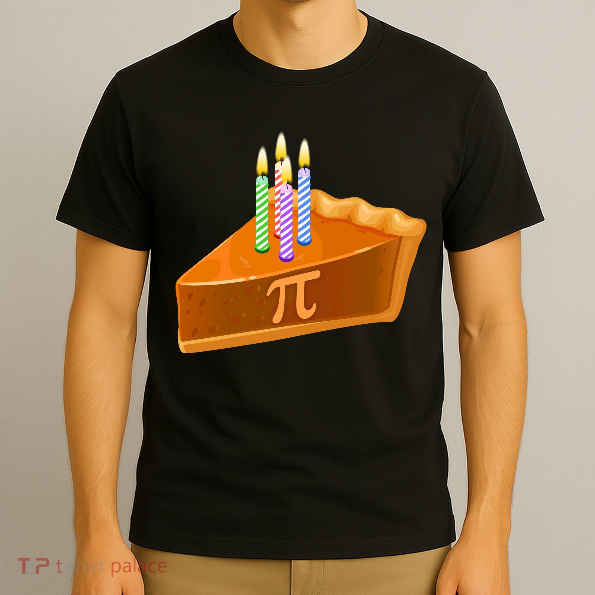 3.14 Happy Pi Day March 14 Birthday Slice Of Pie T-Shirt