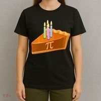 3.14 Happy Pi Day March 14 Birthday Slice Of Pie T-Shirt thumb 4