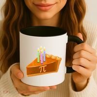 3.14 Happy Pi Day March 14 Birthday Slice Of Pie Coffee Mug thumb 3