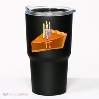 3.14 Happy Pi Day March 14 Birthday Slice Of Pie Tumbler thumb 0