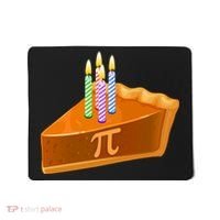 3.14 Happy Pi Day March 14 Birthday Slice Of Pie Mousepad thumb 0