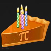3.14 Happy Pi Day March 14 Birthday Slice Of Pie Mousepad thumb 1